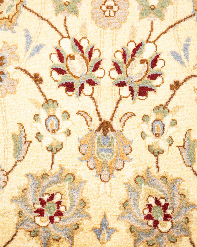 Mogul, One-of-a-Kind Hand-Knotted Area Rug Ivory, 4' 1" x 6' 5"