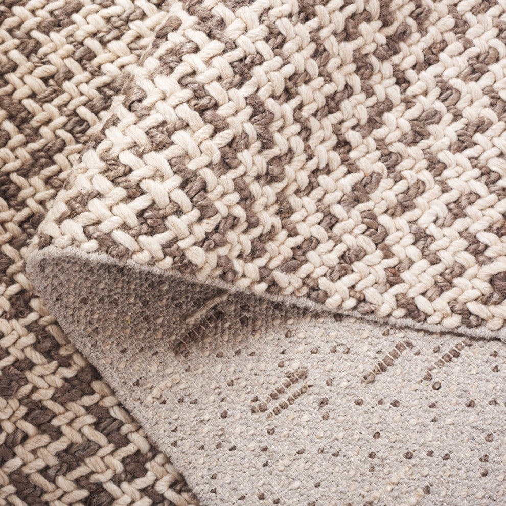 Safavieh Natural Fiber Couture Collection NFC104 Rug, Beige/Grey, 8'x10'