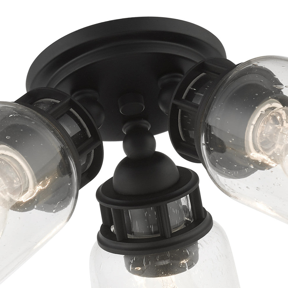 Black Industrial, Nostalgic, Transitional, Modern Classic Flush Mount