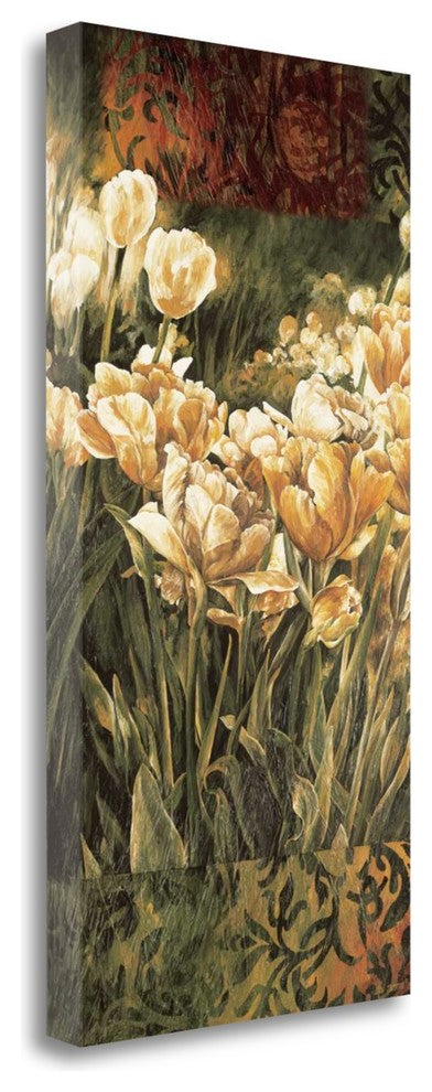 "Summer Garden I" By Linda Thompson, Giclee Print on Gallery Wrap Canvas