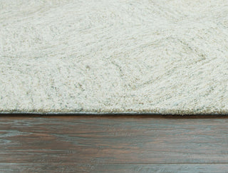 Rizzy Home Brindleton BR364A Green Trellis Area Rug, 5'x8'