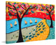 "Idyllic Series 1" Painting Print on Canvas by Lisa Mee