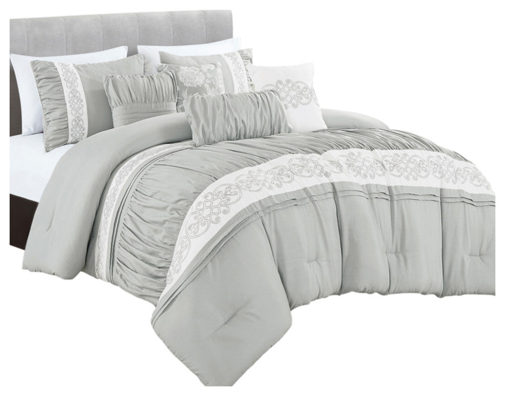 Maxine 7-Piece Comforter Set, Queen