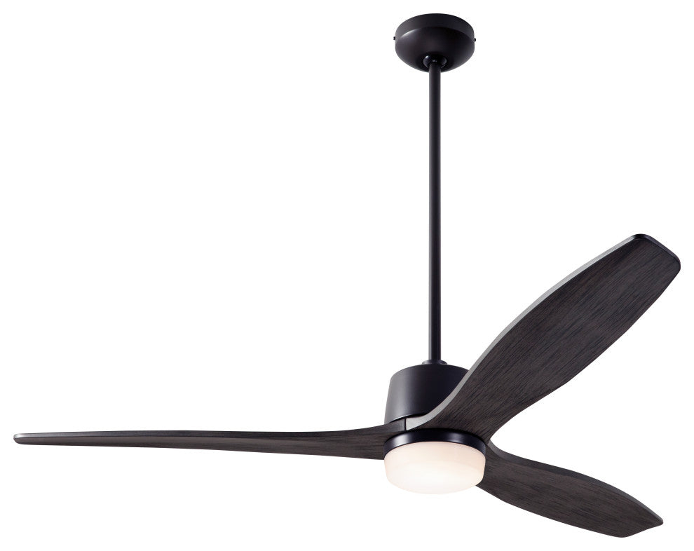 Arbor Fan, Dark Bronze, 54" Ebony Blades With LED, Wall/Remote Control