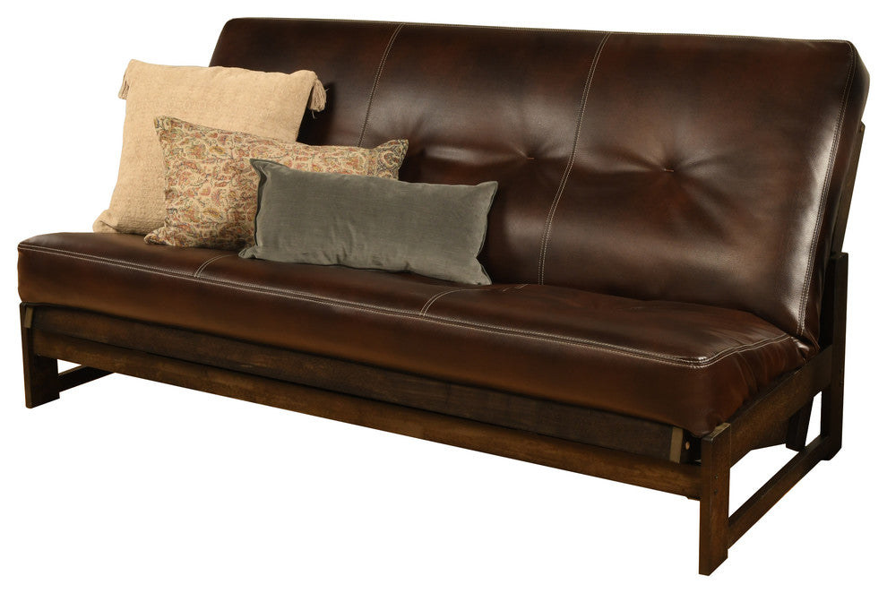 Rowan Frame, Reclaim Mocha Finish, Oregon Trail Java Mattress