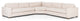 Boone 3 Pc Large Corner Sectional-Thames