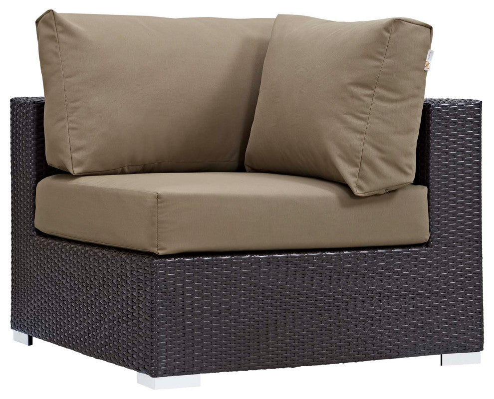 Convene 5 Piece Set Outdoor Patio with Fire Pit