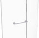 Waverly Place 18" Shower Door Towel Bar, Polished Chrome