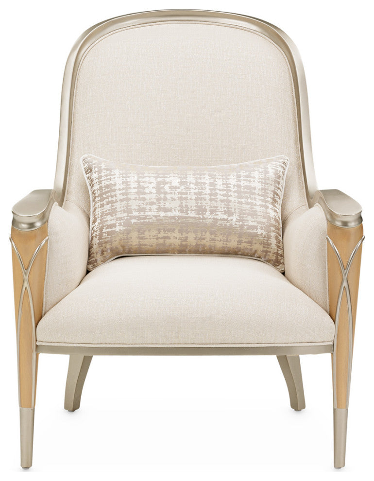 Villa Cherie Accent Chair - Pearl/Caramel