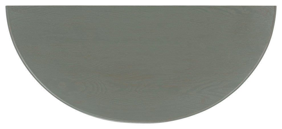 Safavieh Jan Demilune Small Console Table, French Gray