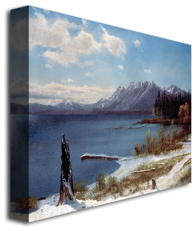 'Lake Tahoe' Canvas Art by Albert Biersdant