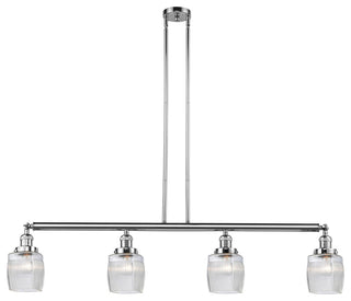 INNOVATIONS LIGHTING 214-PC-S-G302-LED 4 Light Dimmable LED Island Light