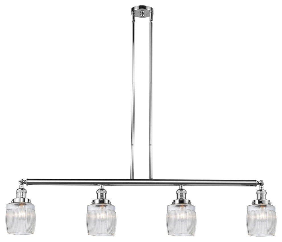 INNOVATIONS LIGHTING 214-PC-S-G302-LED 4 Light Dimmable LED Island Light