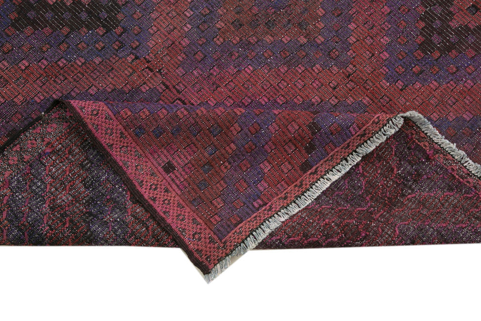 Rug N Carpet - Handmade Oriental 5' 9'' x 12' 2'' Unique Wool Kilim Rug