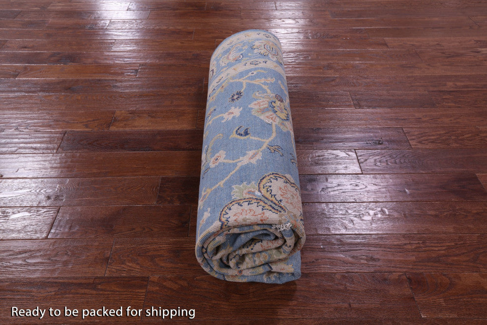 Hand-Knotted Persian Tabriz Wool Rug 6' 8" X 9' 8" Q10409