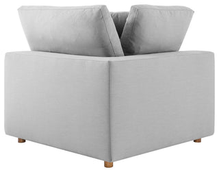 Modular Sectional Deep Sofa Set, Gray, Fabric, Modern, Lounge Hospitality