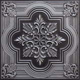 Antique Silver 3D Ceiling Panels, 2'x2', 4 Sq Ft