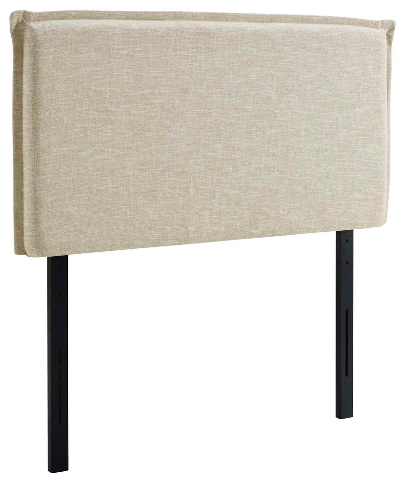 Camille Twin Upholstered Fabric Headboard