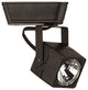 WAC Lighting Low Voltage Track Fixture, 50W, Black, L Track