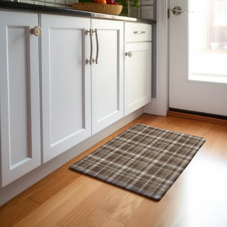 Premium Machine Washable Mayfield AMF563 Chocolate 1'8" x 2'6" Rug