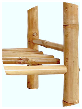 2 Shelf Bamboo Shoe Rack