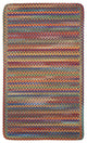 Capel Kill Devil Hill Bright Multi 0210_950 Braided Rugs - 27" X 9' Runner Cross