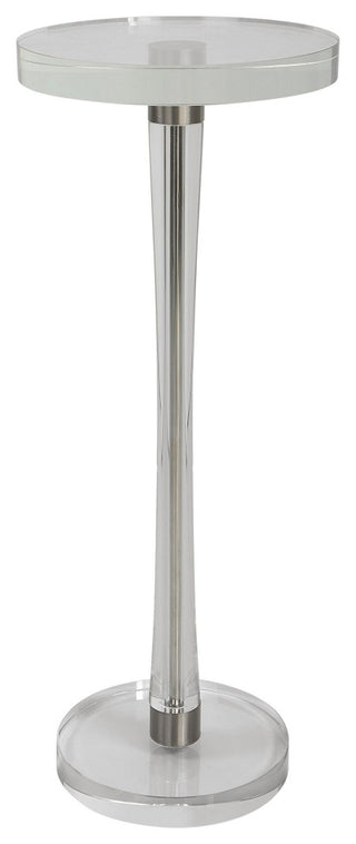 Uttermost Pria Crystal Drink Table