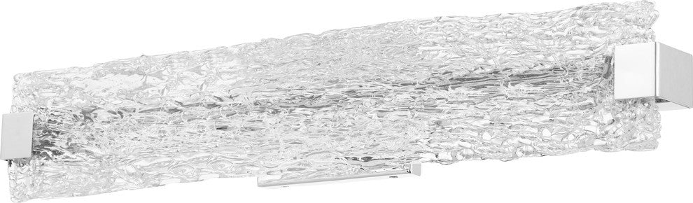 Winter LED Bath Vanity, Polished Chrome