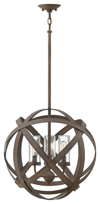 Hinkley Carson Large Orb, Vintage Iron