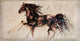 Marble Mosaic - Horse Gallop, 59x31