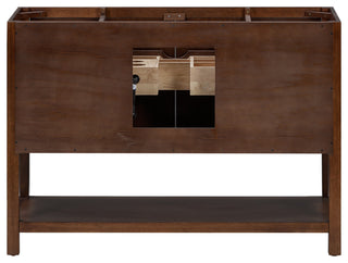 Zoe Vanity Only, Walnut Collection, 48"