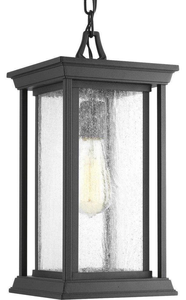 Endicott Collection 1-Light Hanging Lantern, Black
