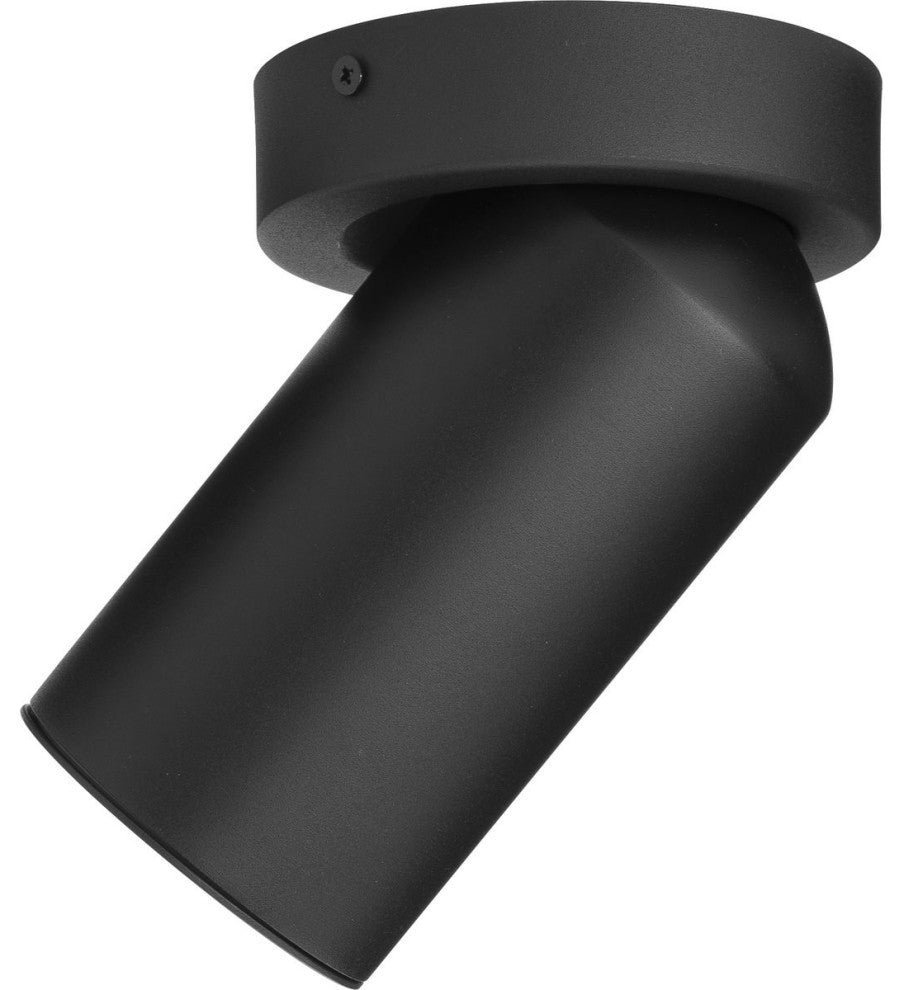 3" Black Surface Mount Modern Adjustable LED Cylinder
