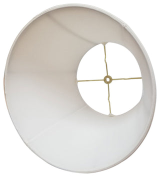 Royal Designs Modified Bell Lampshade, White, 7.5x12x9.5, Washer