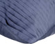 Gray Decorative Pillow Covers 22"x22" Silk, Gray Ripples