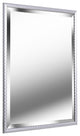 Kenroy 60559SIL Mirror, Judy Collection, Brushed Silver Finish