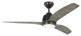 Avila LED 54" Ceiling Fan, Aged Pewter