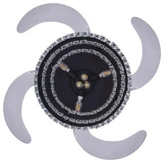Fanaway Veil 48" Ceiling Fan, Antique Black