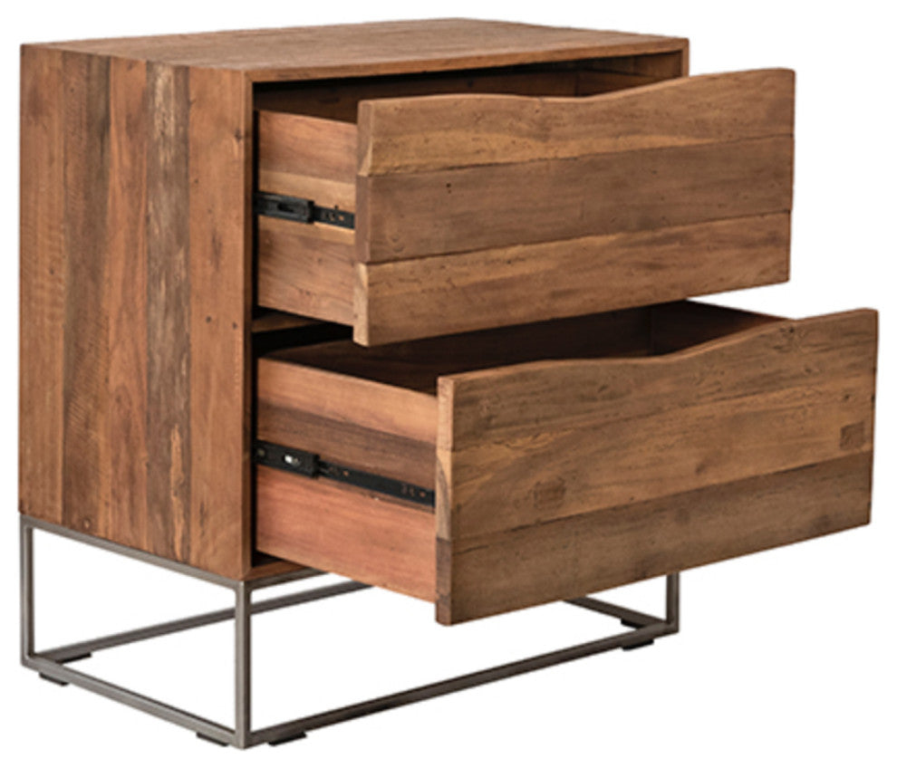 Salvaged Modern Bedside Table