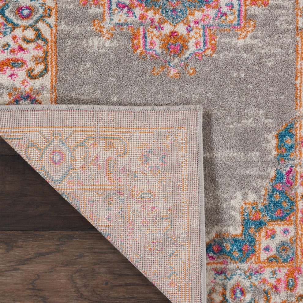 Nourison Passion 12' x 18' Grey Bohemian Indoor Area Rug