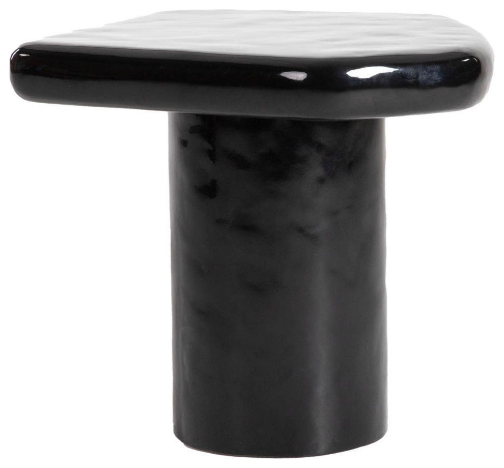 Eternal Concrete Side Table, Black