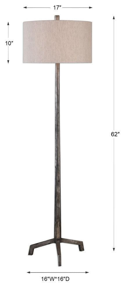 Uttermost Ivor Cast Iron Floor Lamp