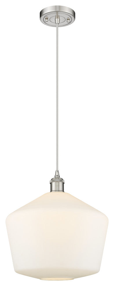Innovations 516-1P-SN-G651-12 1-Light Mini Pendant Brushed Satin Nickel