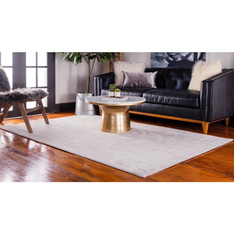 Rug Unique Loom Fez Gray Rectangular 3' 3 x 5' 3