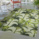 Indoor/Outdoor Tropics TC10 Aloe Machine Washable 5' x 7'6" Rug