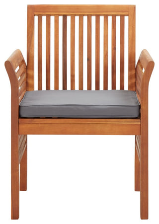 Vidaxl Garden Dining Chair With Cushion Solid Acacia Wood