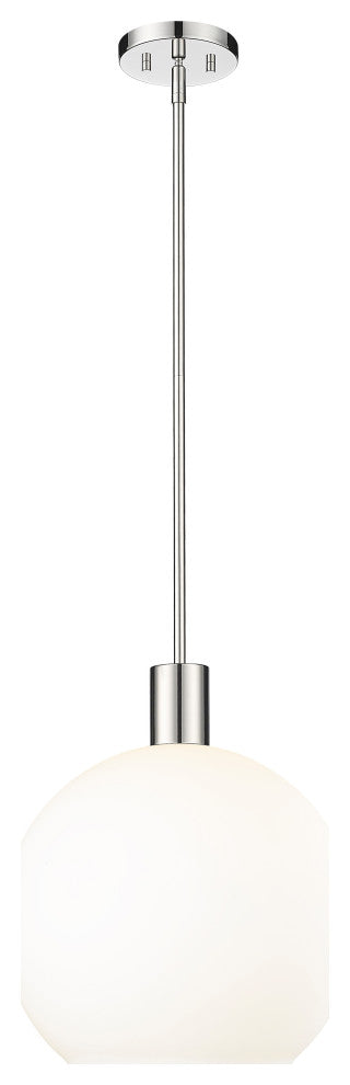 Zlite 7500P14-PN 1-Light Pendant, White