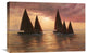 "Dream Sails" Stretched Canvas Giclee by Diane Romanello, 24"x16"