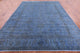 8' 11" X 11' 8" Handmade Overdyed Full Pile Wool Rug - Q12712