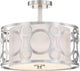 Nuvo Filigree 2-Light Semi Flush Fixture